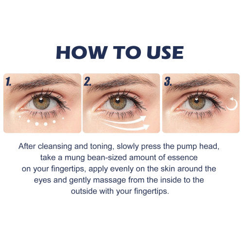 Eye Serum with Rice Protein, Collagen & Hyaluronic Acid