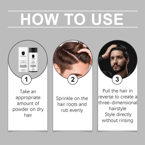 Volumising Hair Powder, Oil-Absorbing