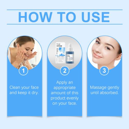 Blue Copper Peptide Face Serum, Deep Moisturising