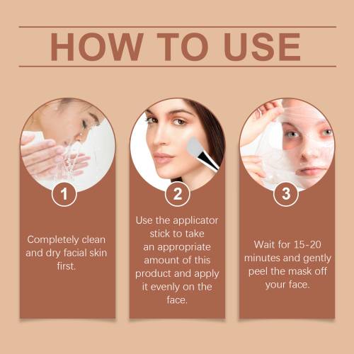 Collagen Peel-Off Face Mask, Brightening