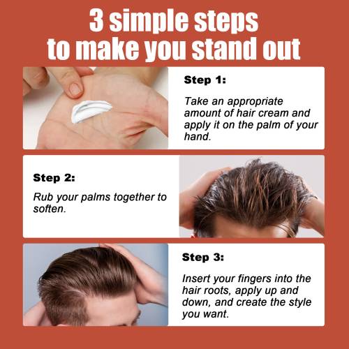 Men's Strong Hold Styling Cream