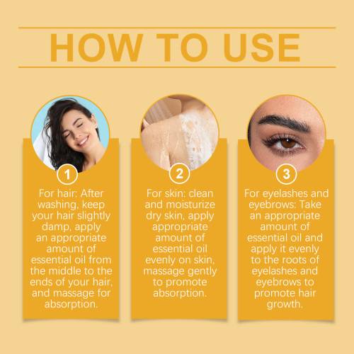 Castor Oil for Hair, Lashes, Brows & Skin