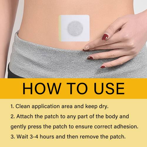 Black Pepper Mint Body Patch