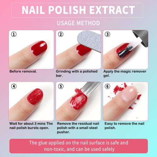 Gel Nail Polish Remover Cream
