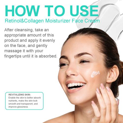 Retinol & Collagen Face Cream for Fine Lines