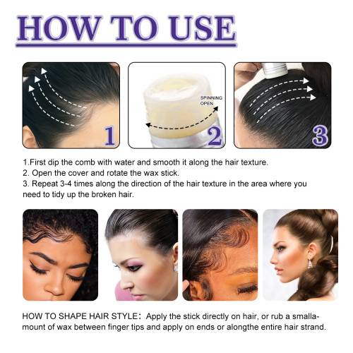 Hair Wax Stick for Flyaways