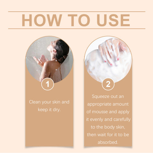 Bronzing Body Mousse with Hyaluronic Acid
