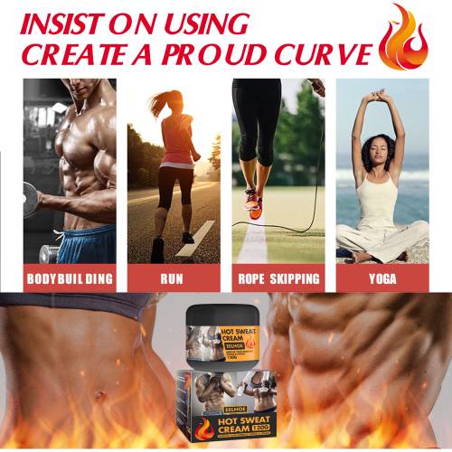 Warming Body Massage Cream for Abs