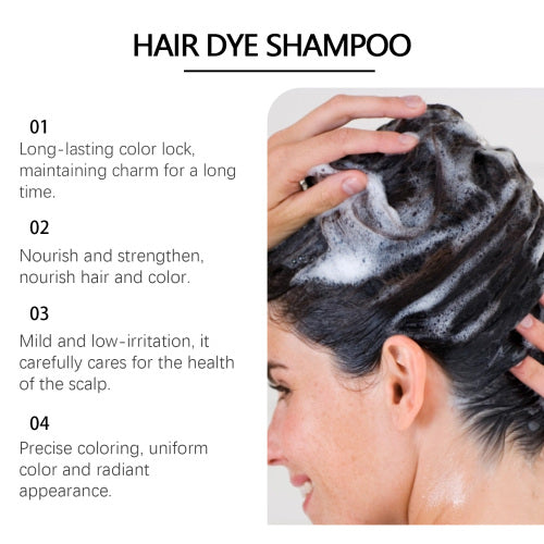 Black Hair Colour Shampoo, Herbal