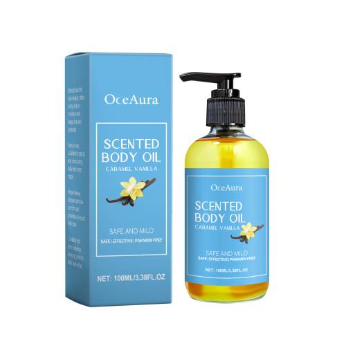 Caramel Vanilla Body Oil with Shea Butter