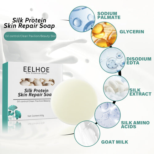 Silk Protein Goat Milk Face Soap
