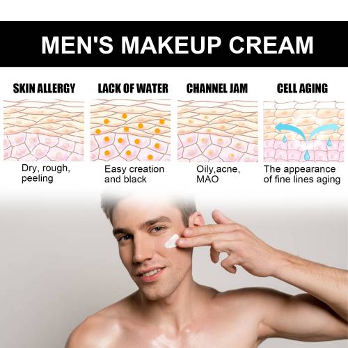 Men's Tone-Up Cream, Non-Greasy
