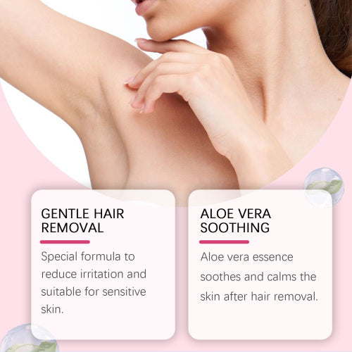 Gentle Body Hair Removal Spray for Legs & Underarms