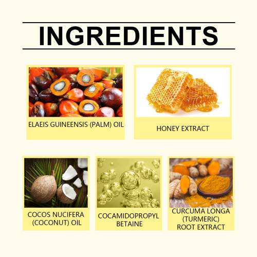 Honey Turmeric Face Soap, Gentle Daily Cleansing Bar