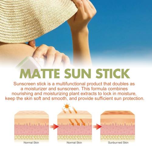 Matte Moisturising Face Stick with Camellia & Mugwort