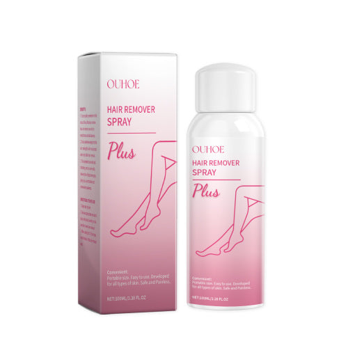 Gentle Body Hair Removal Spray for Legs & Underarms