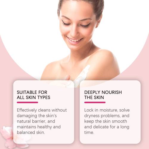 Cherry Blossom Body Care Set: Body Wash, Lotion & Body Mist