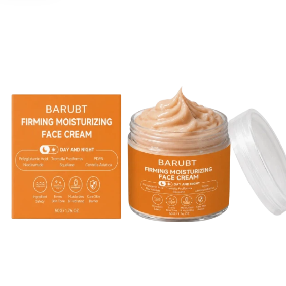 Hydrating Face Cream, Silky Daily Facial Moisturiser for a Dewy Look