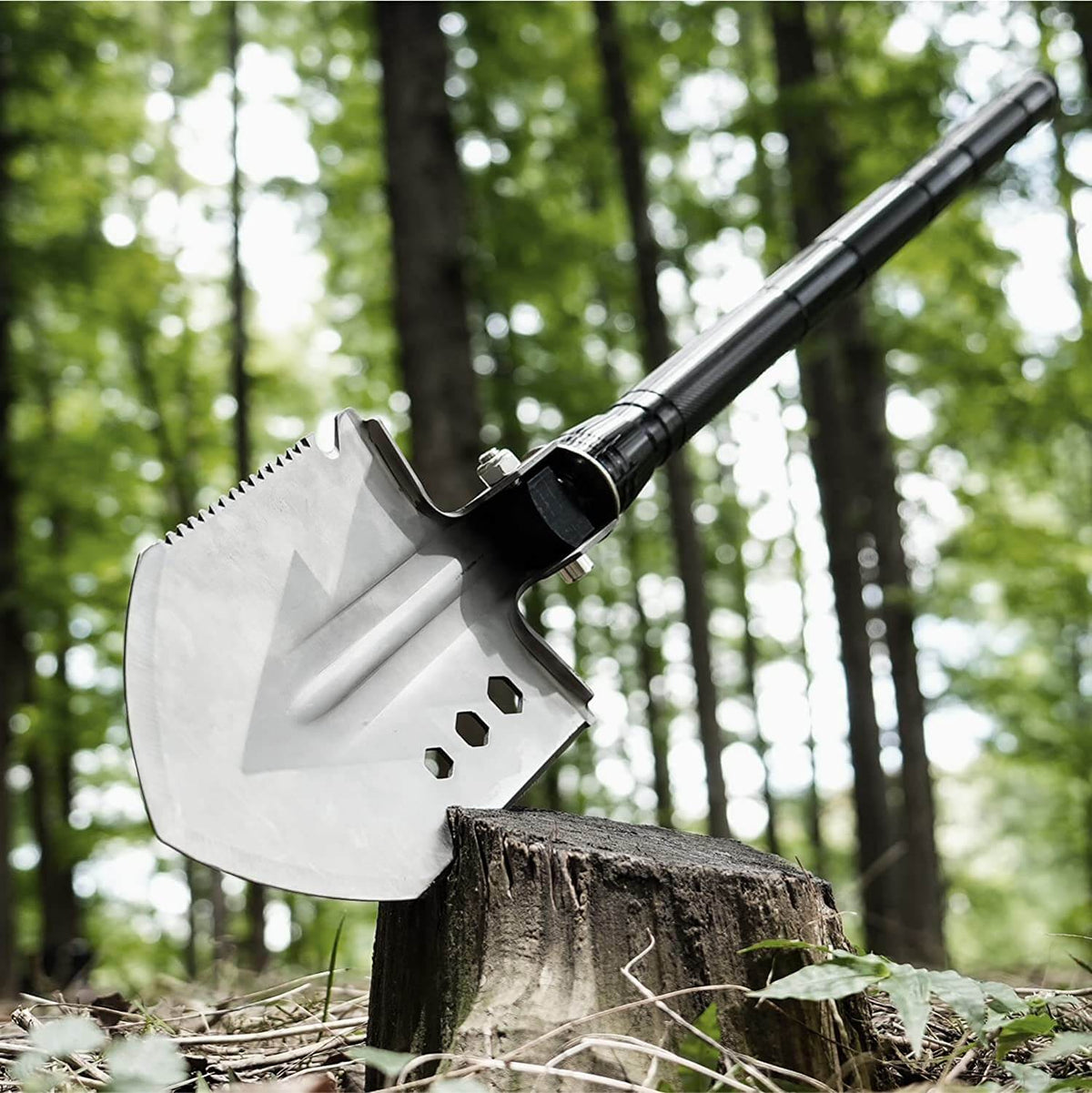 25 in 1 Survival Multi-Tool Shovel Kit