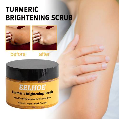 Turmeric Sea Salt Body Scrub with Jojoba Oil