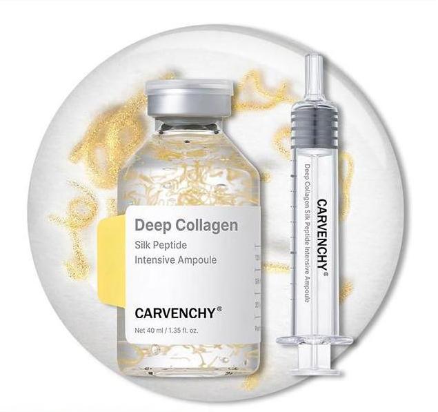 Silk Peptide Firming Ampoule Serum with Collagen & Hyaluronic Acid, 40 ml