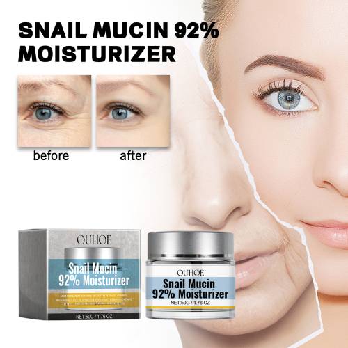 Snail Mucin 92% Moisturiser, Smoothing Face Cream