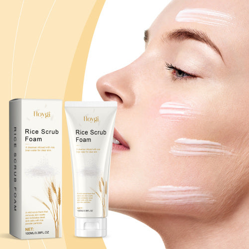Rice Face Cleanser with Hyaluronic Acid, Gentle