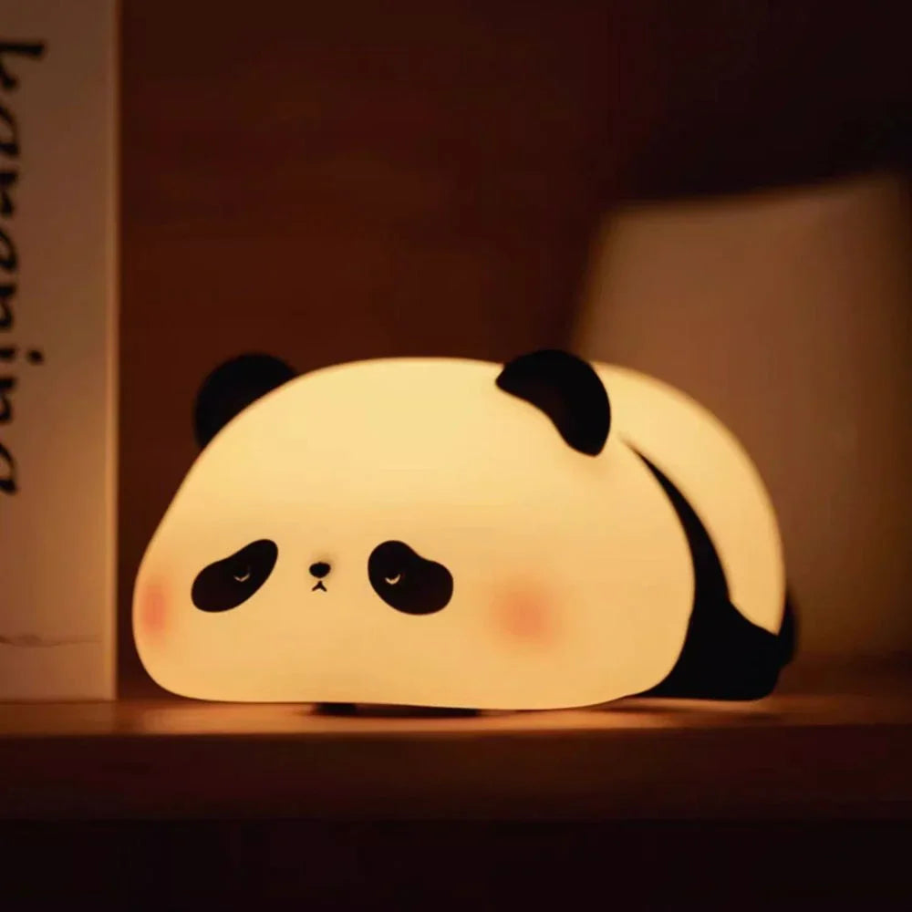 Adorable LED Night Lamp Adjustable Brightness with Sleep Timer