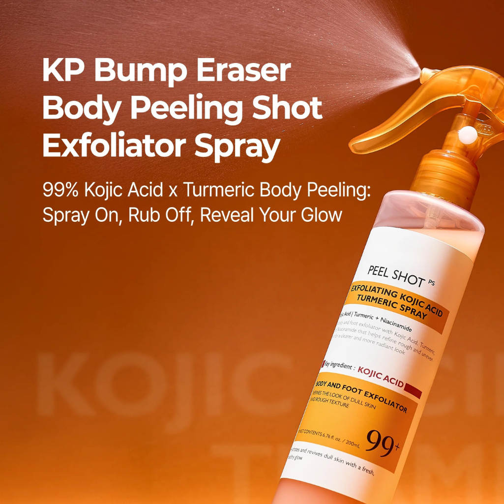 Peel Shot Kojic Acid Turmeric Duo for Dark Spots and Uneven Tone