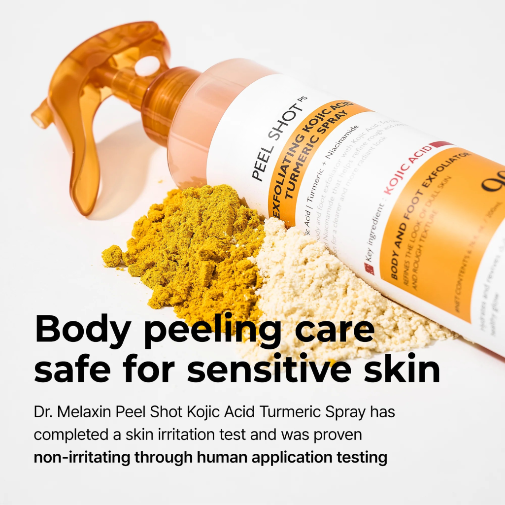 Peel Shot Kojic Acid Turmeric Duo for Dark Spots and Uneven Tone