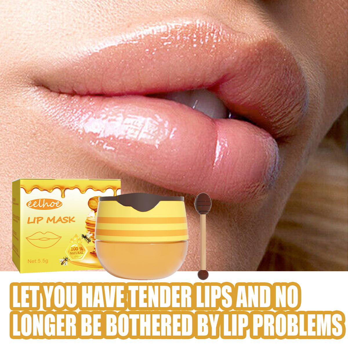 Honey Lip Mask with Vitamin E