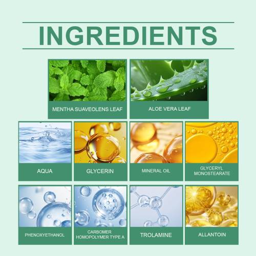 Mint & Aloe Body Moisturising Cream, Refreshing