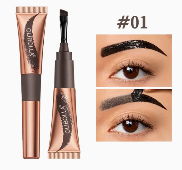 Peel-Off Tinted Brow Gel, Waterproof Long-Lasting Eyebrow Tint