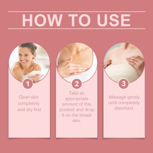 Chest Massage Oil for Women with Citrus & Fennel
