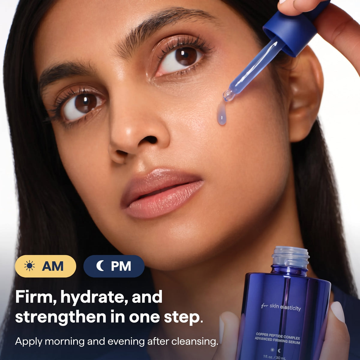 Copper Peptide Complex Advanced Firming Serum with Hyaluronic Acid