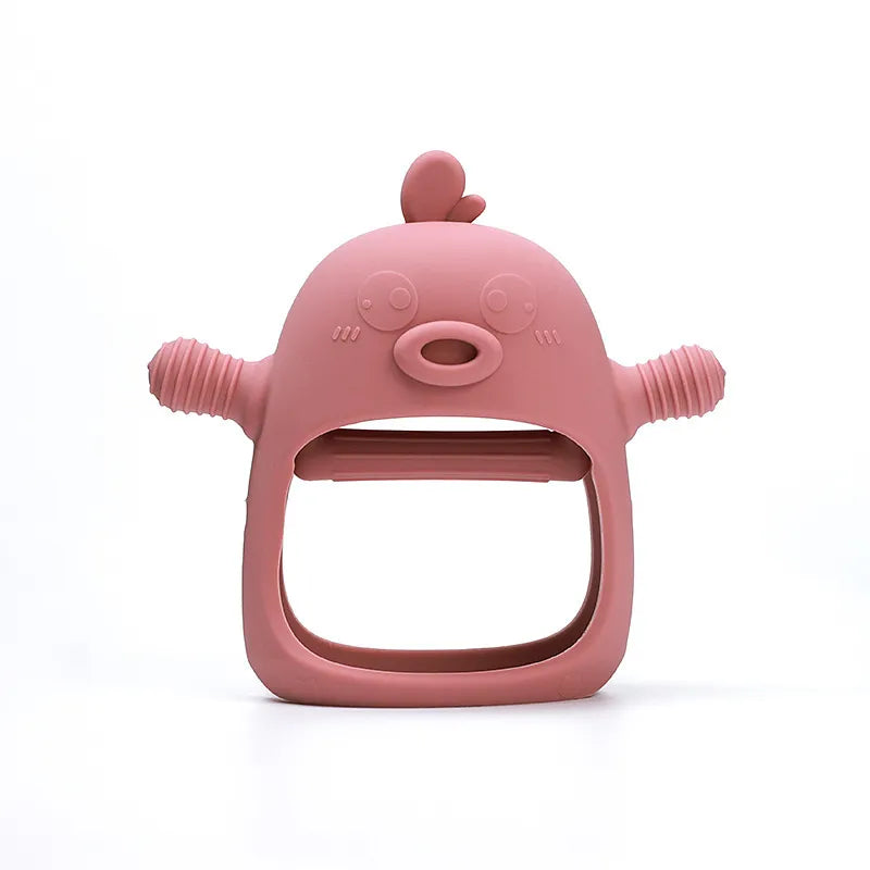 Silicone Teething Mitten for Baby Relief