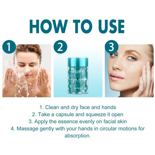 Vitamin B5 Face Serum Capsules with Collagen
