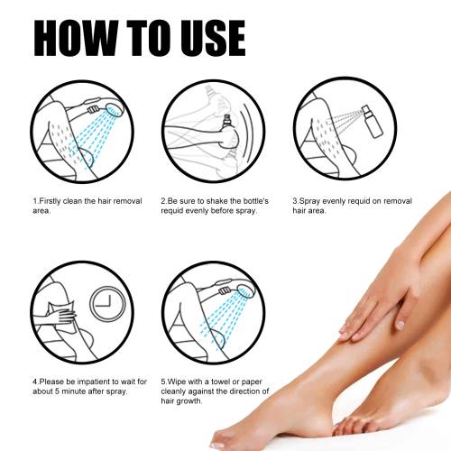 Men's Underarm Hair Removal Spray, 30 ml