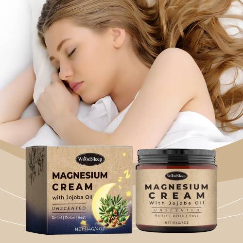 Magnesium Body Cream with Jojoba, Bedtime Moisturiser