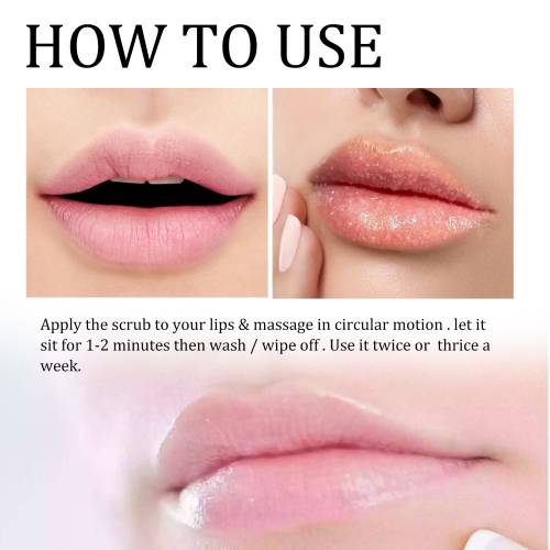 Lip Scrub with Hyaluronic Acid & Pineapple