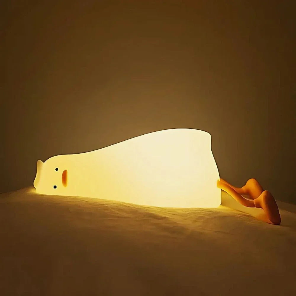 Adorable LED Night Lamp Adjustable Brightness with Sleep Timer