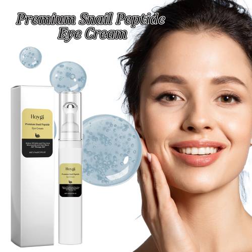 Snail Peptide Roller Eye Cream for Puffiness & Fine Lines
