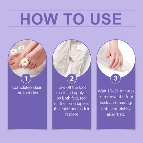 Moisturising Foot Mask Box Set for Soft, Smooth Feet