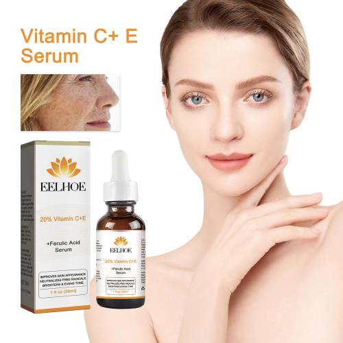 Vitamin C + E Face Serum, Hydrating & Brightening