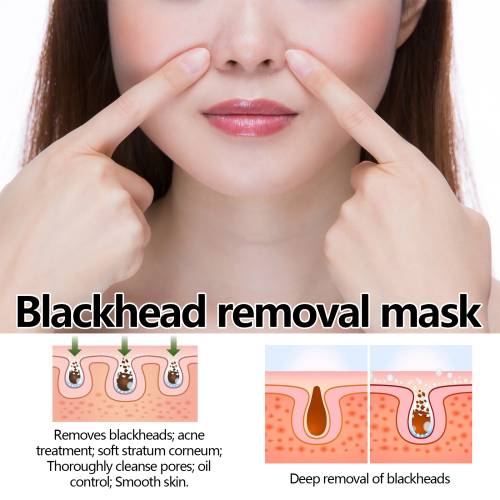 Peel-Off Blackhead Mask, Pore Cleansing Face Mask