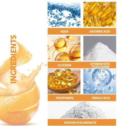 Vitamin C + E Face Serum, Hydrating & Brightening