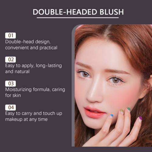 Dual-Ended Blush Stick