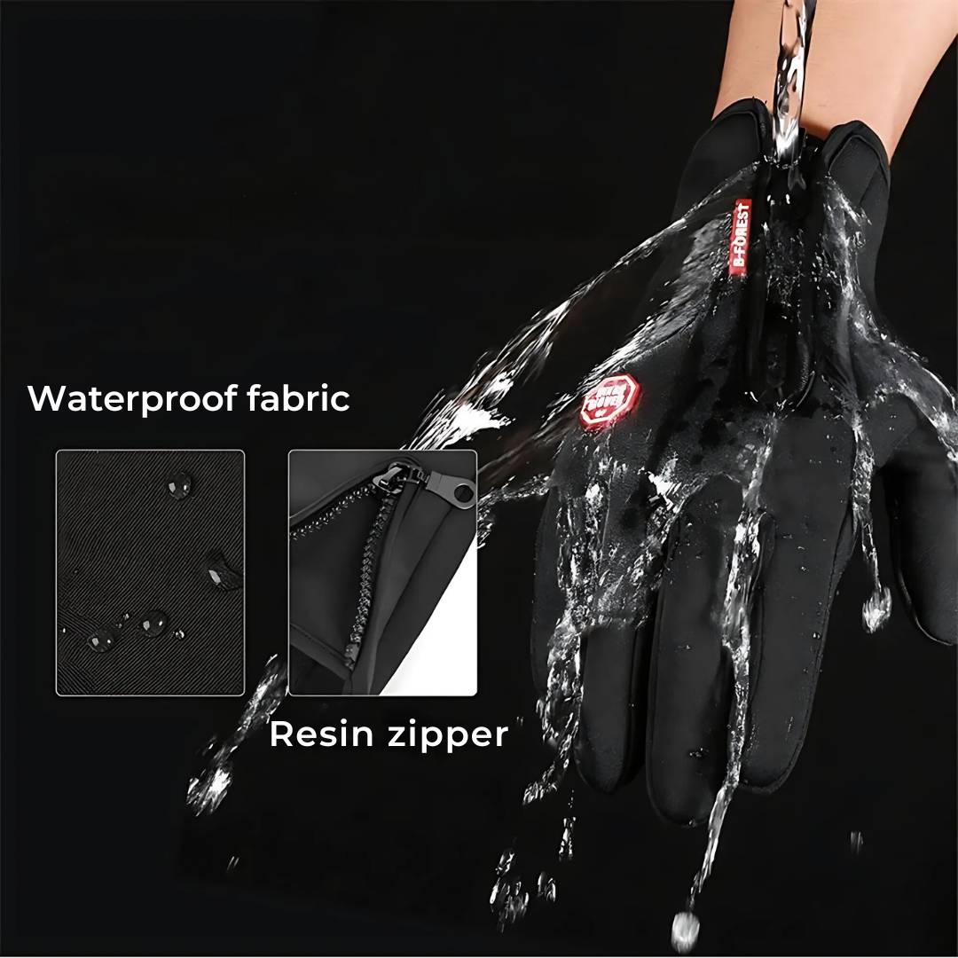 Pontelo Heated Gloves – Waterproof Insulated Winter Gloves with Touchscreen & Rechargeable Battery for Men & Women