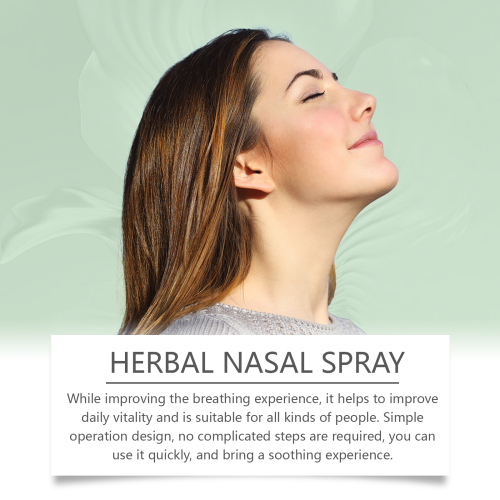 Herbal Nasal Spray with Mugwort & Safflower