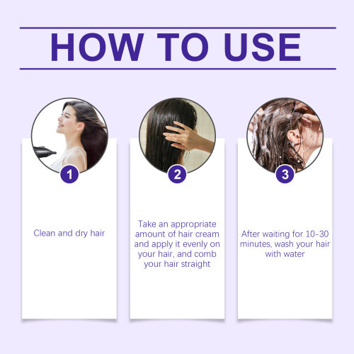 Protein Hair Straightening Cream